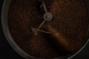 Lavie Plateau Coffee - Coffee beans in roasting